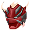Máscara Alma de Shinobi Reencarnado