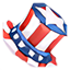 Sombrero Bandera Americana