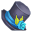 Sombrerito Azul Rosado