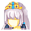 Tocado de Princesa Pura
