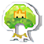 Tocado Sprite Árbol