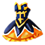 Traje de Princesa de Calabaza