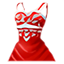 Traje de Gran Moda Rojo