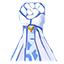 Vestido de Boda Angelical de Damas