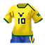 Uniforme Selección de Brasil