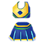 Uniforme de Porrista de Brasil