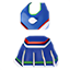 Uniforme de Porrista de Italia
