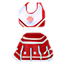Uniforme de Porrista de Suiza