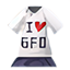Camiseta de Fanática