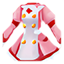 Traje Rosadito de Enfermera