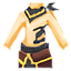 Traje de Joven Pirata Valiente