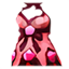 Vestido de Raso Elegante