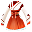 Disfraz de Sacerdotisa Miko
