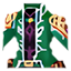 Indumentaria de Batalla de Cristal Encarnado