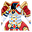 Conjunto de armadura del señor.