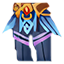 Pantalón de Cuero Sombra Velada