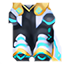 Polainas Lobo Luchador de la Luna