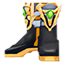 Botas de Combate de Cristal Brillante