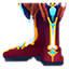 Botas de Fuente de Brote de Cristal Reforzadas