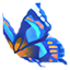 Alas de Mariposa Azul