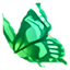 Alas de Mariposa Esmeralda