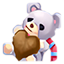 Oso Blanco de San Valentín