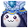 Montura de Pingüino Conejo Gomita de Lujo