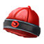 Sombrero Mandarín Rojo (Inservible)
