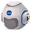 Casco de Protección Blanco de Boxeo