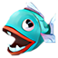 Tocado de Sprite Piraña