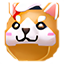 Sombrero de Shiba de Peluche