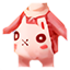 Mameluco Rosa de Bebé
