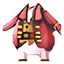 Traje Rojo Capitán Pirata de Sprite
