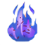 Fuego Azul Refulgente