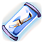 Frasco de Energía de Cristal Azul