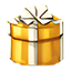 Caja de Regalo Lujosa de Suerte Estupenda
