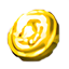 Moneda de Oro Mágica