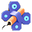 Petardo Mariposa Azul