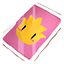Marcador de la Suerte Sonrosado