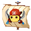 Gran Barco Pirata para Dos