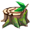 Tronco de Árbol Seco y Podrido