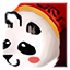 Amuleto Panda de la Fortuna