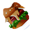 Hamburguesa de Carne Quemada