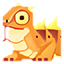 Muñeco de Lagarto Zarpasfrías