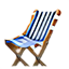 Trono de Playa en Verano