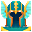 Colgante burdo de AGI de Emblema de Sprite